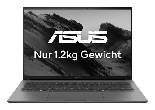 ASUS Zenbook S14 UX5406AA-SU207W Copilot+ PC Intel Core Ultra 9 386H Laptop 35,6 cm (14") Touchscreen 3K 32 GB LPDDR5x-SDRAM 1 TB SSD Wi-Fi 7 (802.11be) Windows 11 Home Deutsch Grau