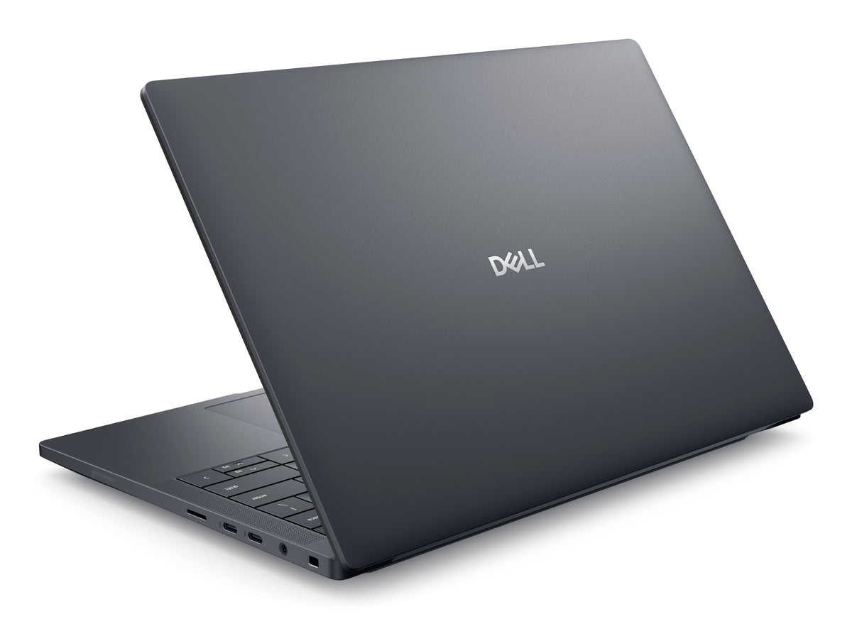 DELL Pro Max 14 Premium MA14250 Intel Core Ultra 7 265H Laptop 35,6 cm (14") Full HD+ 32 GB LPDDR5x-SDRAM 1 TB SSD NVIDIA RTX PRO 1000 Blackwell Wi-Fi 7 (802.11be) Windows 11 Pro Schwarz Deutsch
