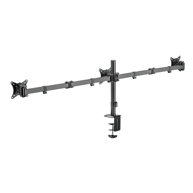 LogiLink BP0173 Flachbildschirm-Tischhalterung 68,6 cm (27") Tisch/Bank Schwarz