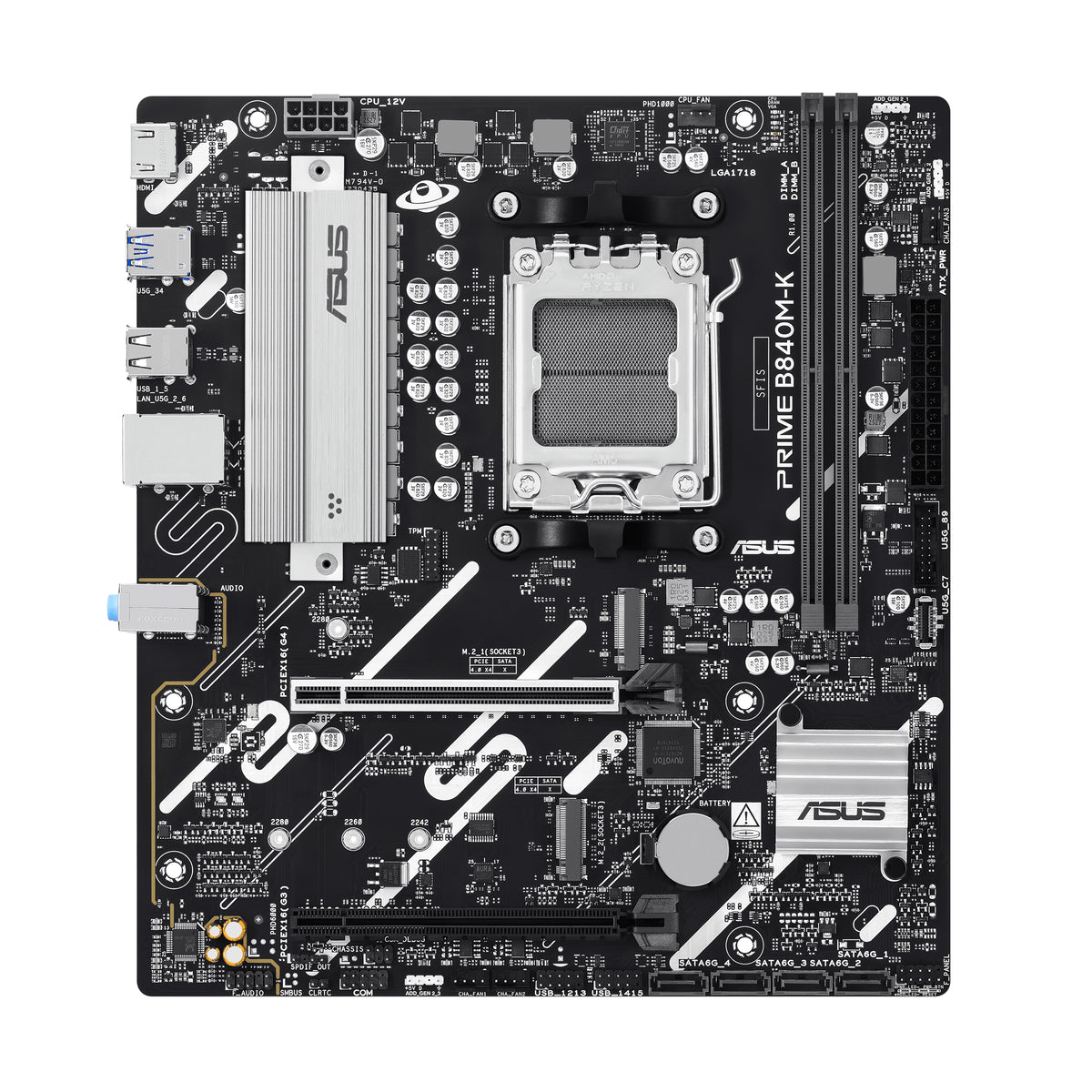 ASUS PRIME B840M-K AMD B840 Sockel AM5 micro ATX