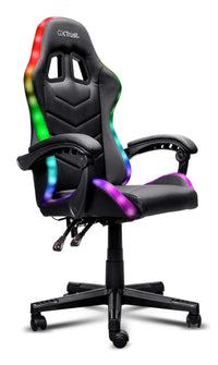 Trust 25979 Videospiel-Stuhl PC-Gamingstuhl Gepolsterter Sitz Schwarz