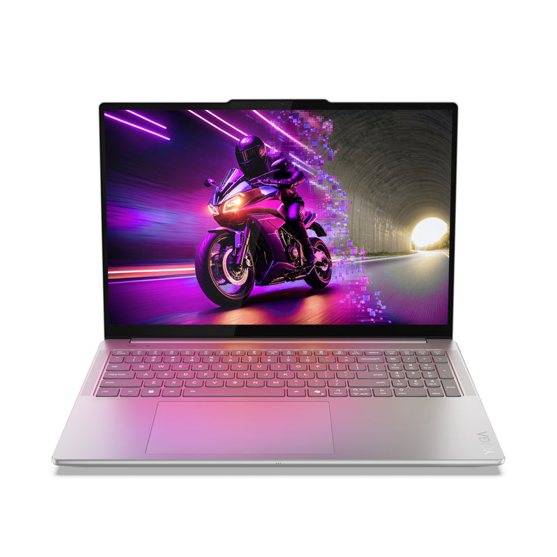 Lenovo Yoga Pro 9 16IAH10 Intel Core Ultra 9 285H Laptop 40,6 cm (16") Touchscreen 3.2K 32 GB LPDDR5x-SDRAM 1 TB SSD NVIDIA GeForce RTX 5060 Wi-Fi 7 (802.11be) Windows 11 Pro Deutsch Grau