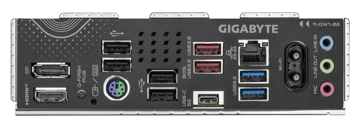 GIGABYTE B850 EAGLE WIFI6E Motherboard - AMD Ryzen 9000 Serie CPUs, 8+2+2 Phasen digitales VRM, bis zu 8200MHz DDR5 (OC), 1xPCIe 5.0 + 2xPCIe 4.0 M.2, GbE LAN, WIFI 6E, USB 3.2 Gen 2