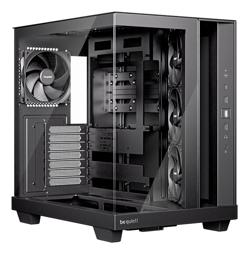 be quiet! Light Base 500 Midi Tower Schwarz