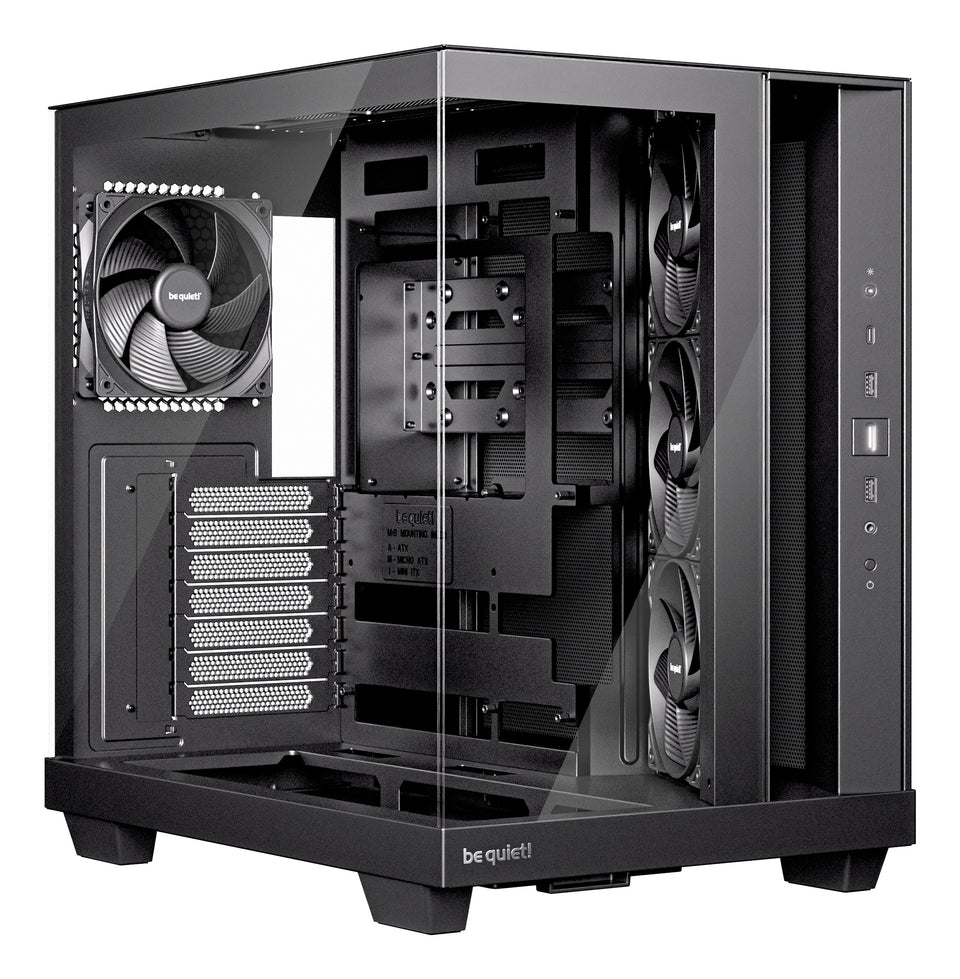 be quiet! Light Base 500 Midi Tower Schwarz