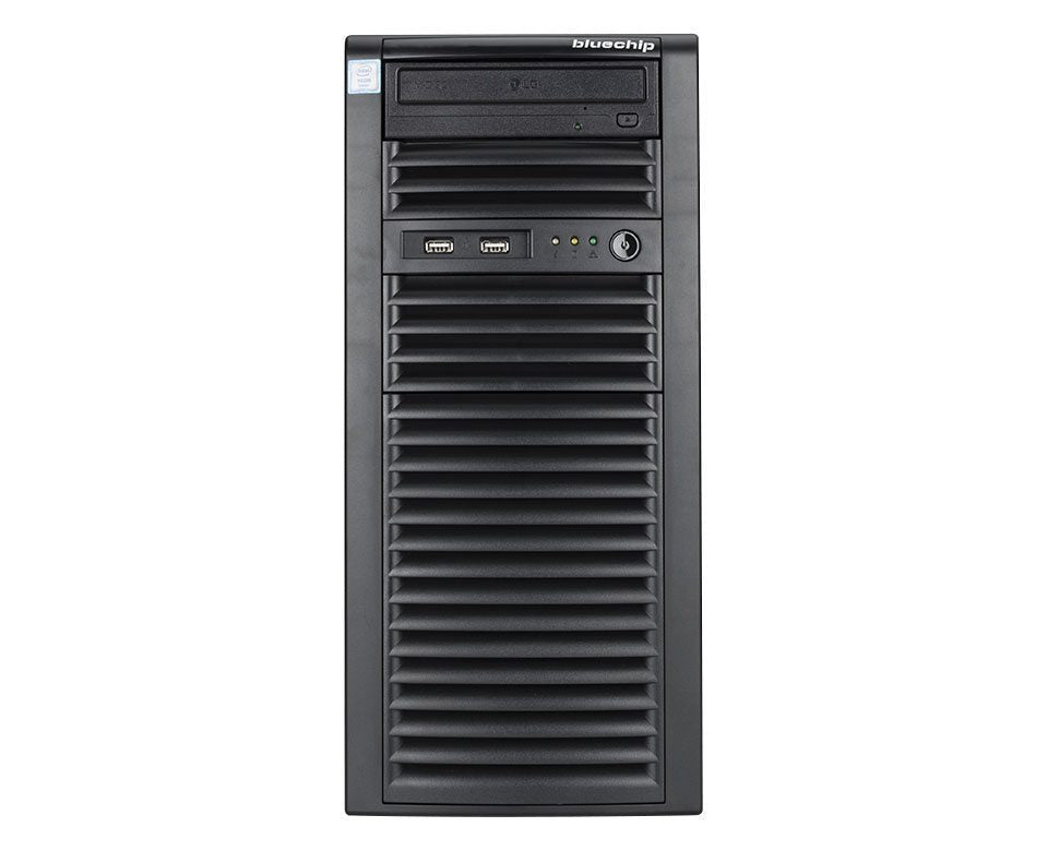 bluechip SERVERline T40320s Tower, Intel® Xeon® Silver 4410Y Prozessor / bis zu 3.90 GHz, 32 GB DDR5, 2 x 960 GB SSD, 2 x RJ45 (10 Gb/s)