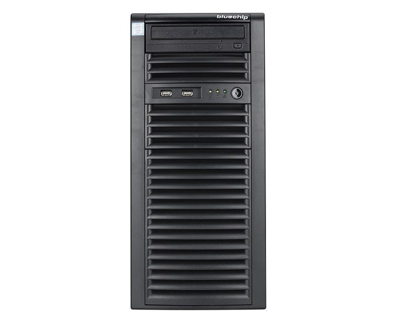 bluechip SERVERline T40320s Tower, Intel® Xeon® Silver 4410Y Prozessor / bis zu 3.90 GHz, 32 GB DDR5, 2 x 960 GB SSD, 2 x RJ45 (10 Gb/s)