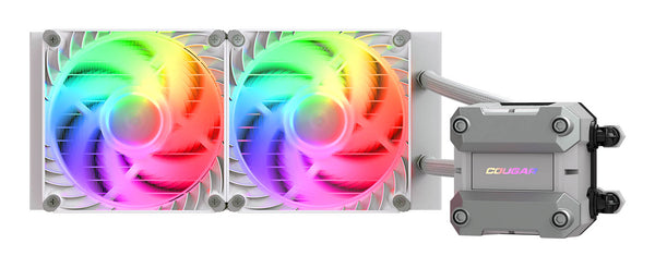 Raffreddamento a liquido per CPU COUGAR Poseidon Ultra 240, ARGB, Nero