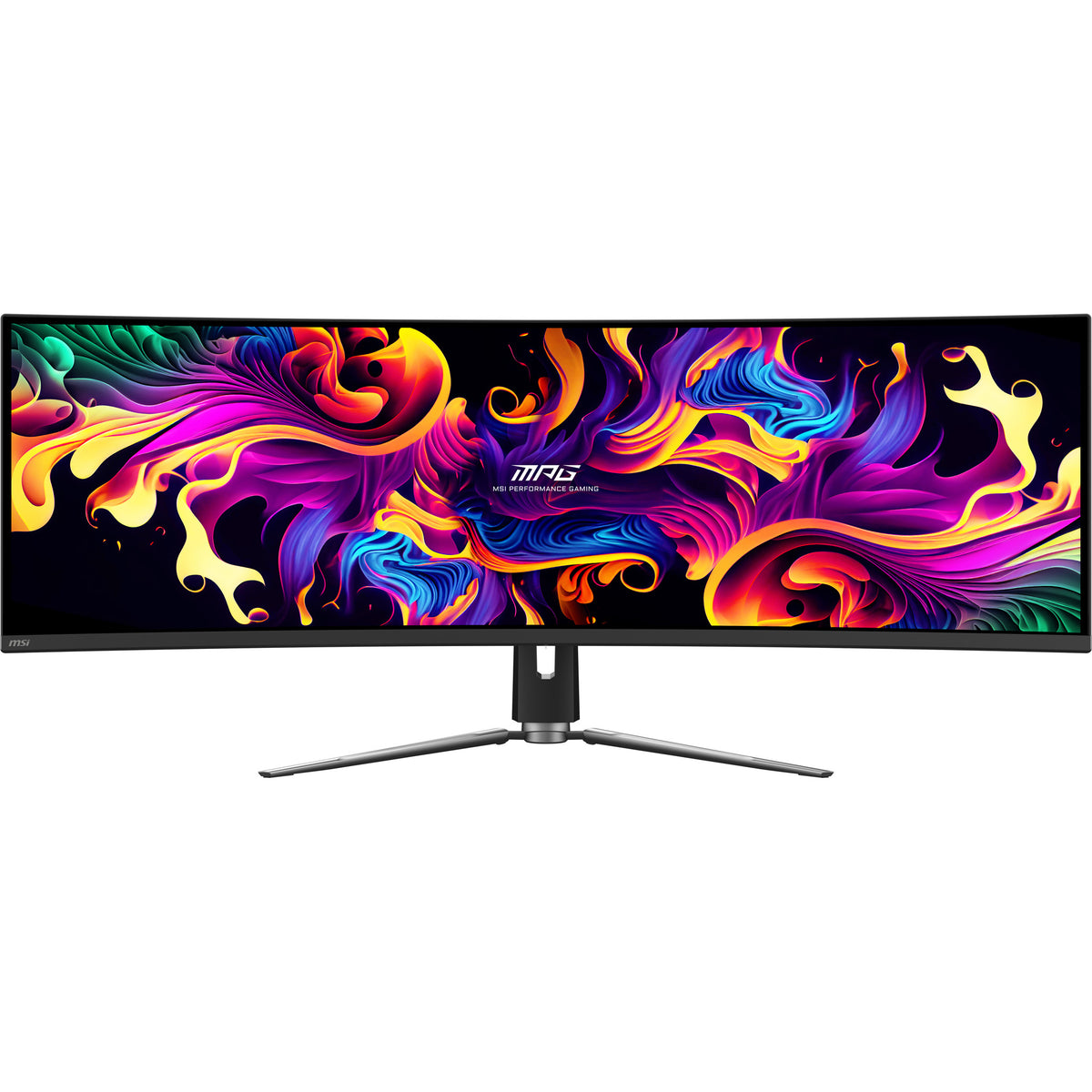 MSI MPG 491CQPXDE QD-OLED Computer Monitor 124.5 cm (49") 5120 x 1440 Pixels Dual QHD Black