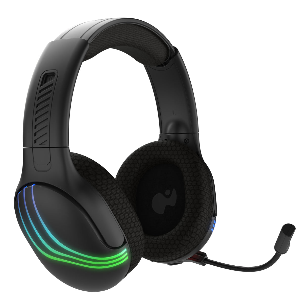PDP 049-032-BK Kopfhörer & Headset Kabellos Kopfband Gaming Bluetooth Schwarz
