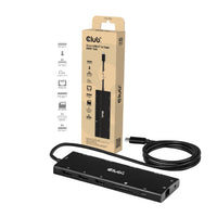 CLUB3D 12-in-1 USB-C® auf Triple HDMI™ Hub DP2.1 PD3.0 100W 1m