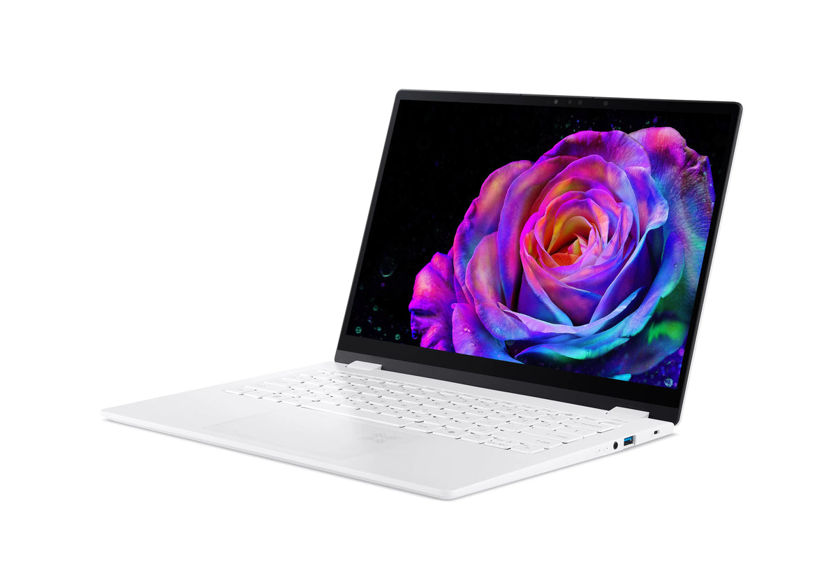 Acer Swift Edge SFE14-51T-75RZ Intel Core Ultra 7 258V Laptop 35,6 cm (14") Touchscreen 2.8K 32 GB LPDDR5x-SDRAM 1 TB SSD Wi-Fi 7 (802.11be) Windows 11 Home Weiß