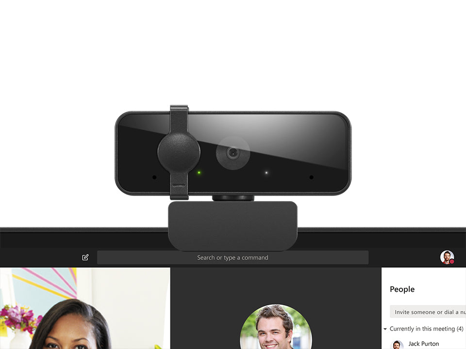 Lenovo 310 Webcam 1920 x 1080 Pixel USB 2.0 Schwarz