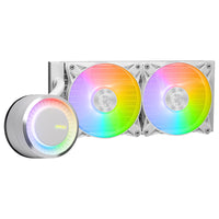 MSI MAG Coreliquid E240 WHITE Hauptplatine, Prozessor Flüssigkeitskühlung 12 cm Weiß