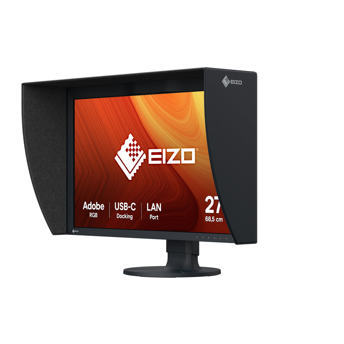 EIZO ColorEdge CG2700S Computerbildschirm 68,6 cm (27") 2560 x 1440 Pixel Quad HD LCD Schwarz