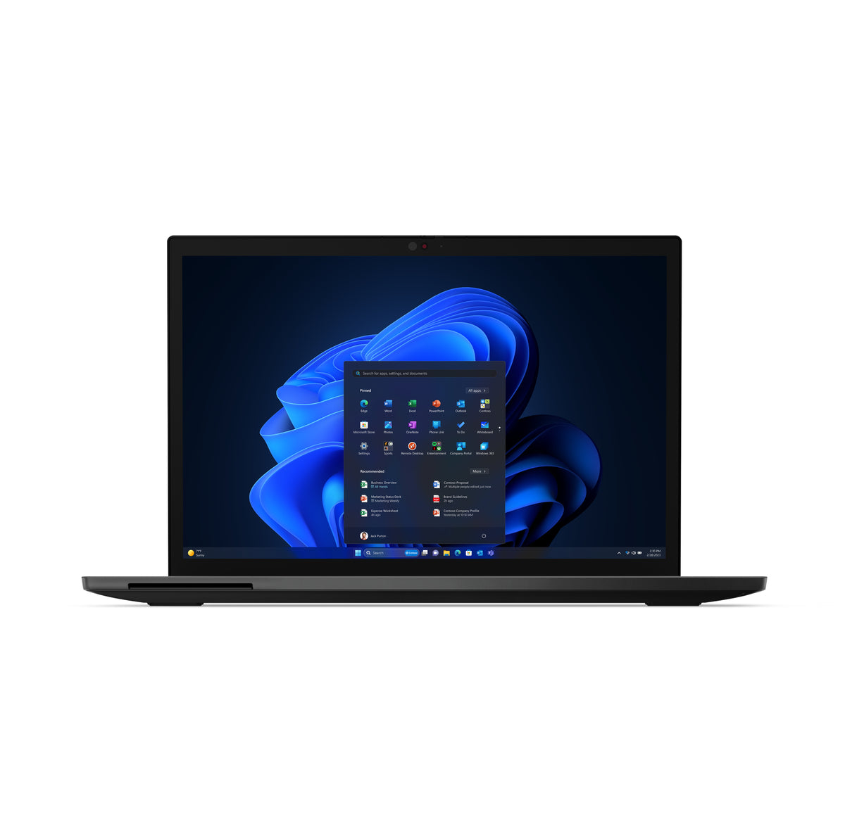 Lenovo ThinkPad L13 2-in-1 Gen 5 (Intel) Intel Core Ultra 5 135U Hybrid (2-in-1) 33.8 cm (13.3") Touchscreen WUXGA 32 GB LPDDR5-SDRAM 256 GB SSD Wi-Fi 6E (802.11ax) Windows 11 Pro German Black