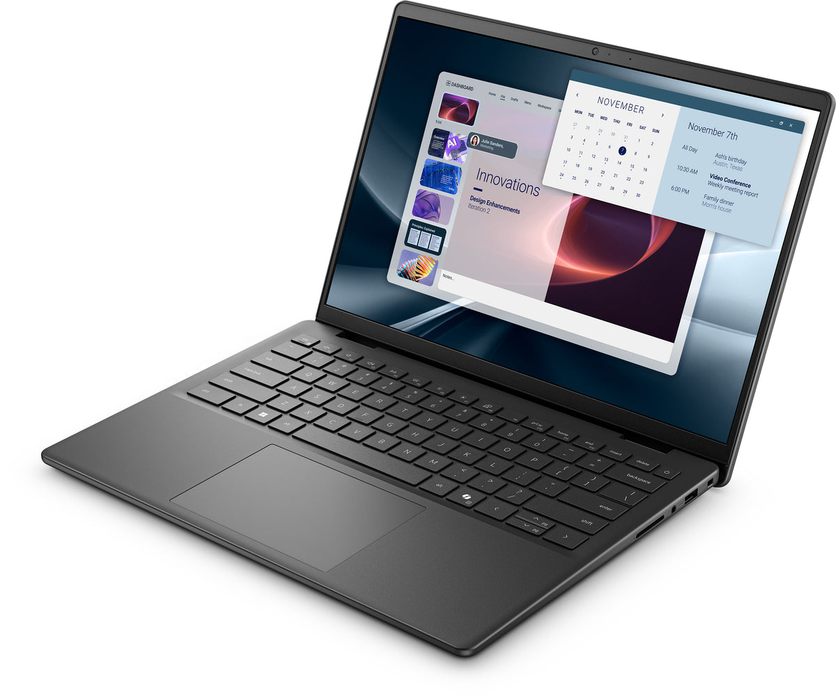 DELL Pro 14 Essential PV14255 AMD Ryzen™ 5 220 Laptop 35,6 cm (14") Full HD+ 16 GB DDR5-SDRAM 512 GB SSD Wi-Fi 6 (802.11ax) Windows 11 Pro Schweiz Schwarz