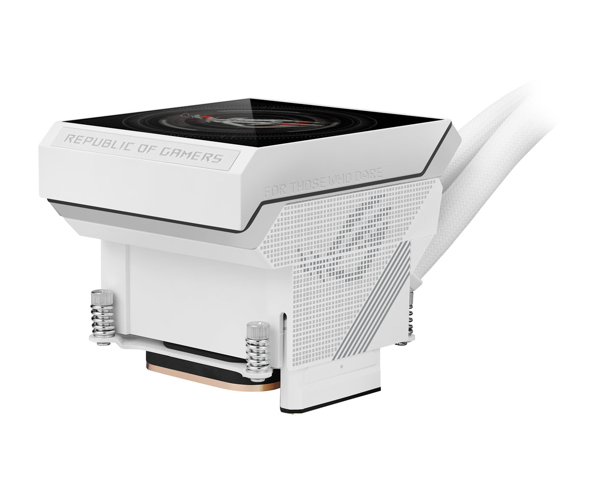 ASUS ROG STRIX SLC IV 360 ARGB LCD WHT Refroidissement liquide de processeur 12 cm Blanc 1 pièce(s)