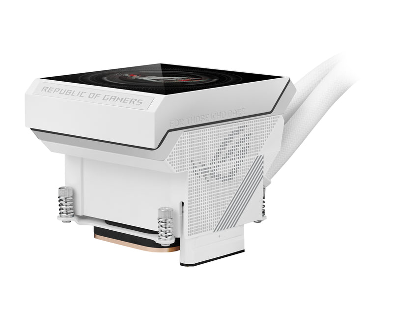 ASUS ROG STRIX SLC IV 360 ARGB LCD WHT Prozessor Flüssigkeitskühlung 12 cm Weiß 1 Stück(e)