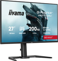iiyama G-MASTER GB2771QSU-B1 Computerbildschirm 68,6 cm (27") 2560 x 1440 Pixel Wide Quad HD Schwarz