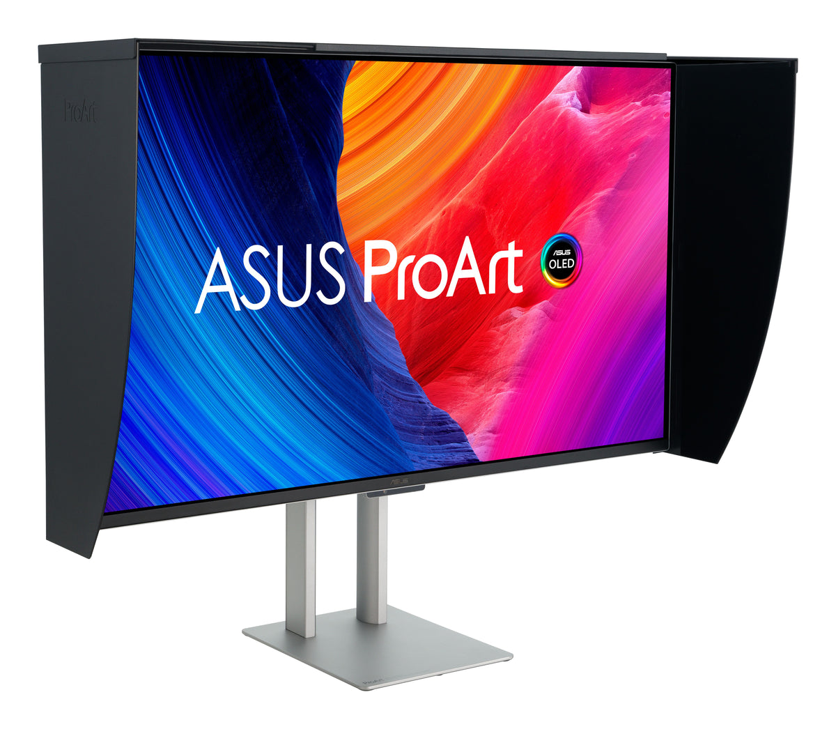 ASUS ProArt OLED PA32UCDMR-K Computerbildschirm 80 cm (31.5") 3840 x 2160 Pixel 4K Ultra HD QD-OLED Schwarz, Silber