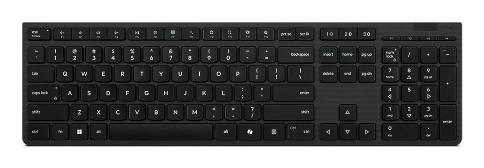 Lenovo 4Y41R64535 Tastatur Heimbüro RF Wireless + Bluetooth Französisch, Deutsch, Schweiz Grau