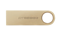 Kingston Technology DataTraveler 256GB 220MB/s Metall-USB-Stick 3.2 Gen 1 SE9 G3