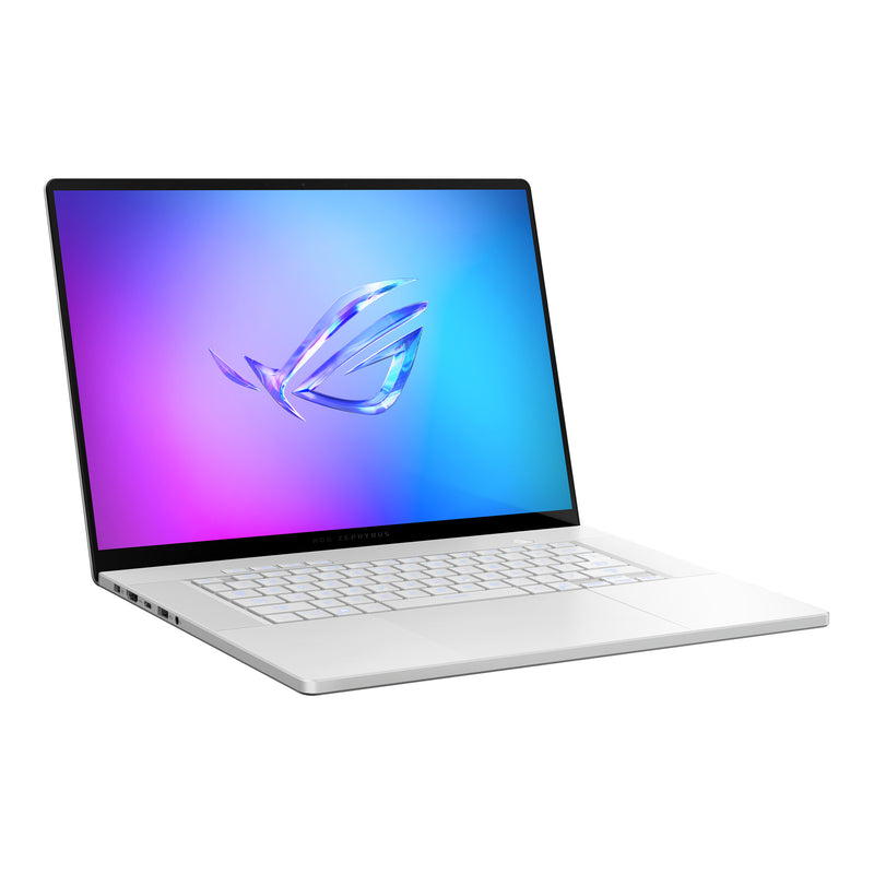 ASUS ROG Zephyrus G16 GU605CW Intel Core Ultra 9 285H Laptop 40,6 cm (16") 2.5K 32 GB LPDDR5x-SDRAM 1 TB SSD NVIDIA GeForce RTX 5080 Wi-Fi 7 (802.11be) Windows 11 Pro Weiß