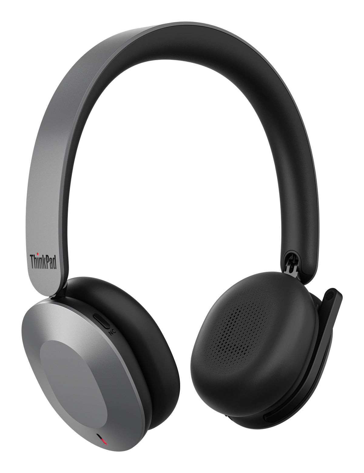 Lenovo 4XD1V23301 Kopfhörer & Headset Verkabelt & Kabellos Kopfband Büro/Callcenter USB Typ-C Bluetooth Grau