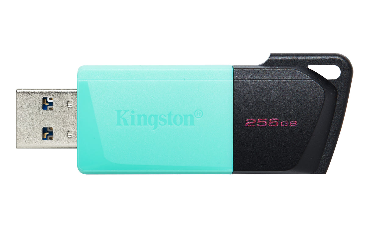 Kingston Technology DataTraveler 256GB USB3.2 Gen1 Exodia M (Schwarz + Türkis)