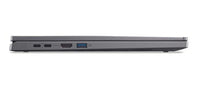 Acer Aspire Spin 14 ASP14-52MTN Intel Core Ultra 7 155U Laptop 35,6 cm (14") Touchscreen WUXGA 32 GB LPDDR5x-SDRAM 1 TB SSD Wi-Fi 6E (802.11ax) Windows 11 Home Deutsch Grau