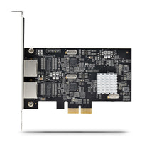StarTech.com 2-Port 2.5 Gbit PCIe Netzwerkkarte, Intel I225-V, Dual-Port Computer LAN Karte, Multi-Gigabit NIC, PCI Express Server Netzwerkkarte, 2.5G Ethernet Adapter
