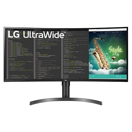LG 35WN75CP-B.AEU Computerbildschirm 88,9 cm (35") 3440 x 1440 Pixel 4K Ultra HD LED Schwarz