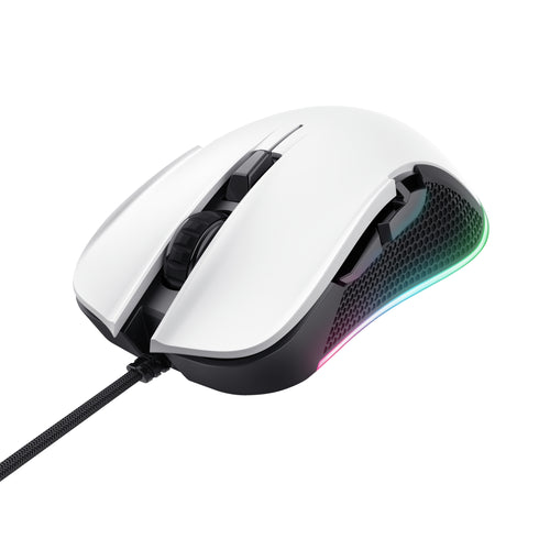 Trust GXT 922 Ybar Maus Gaming rechts USB Typ-A Optisch 7200 DPI