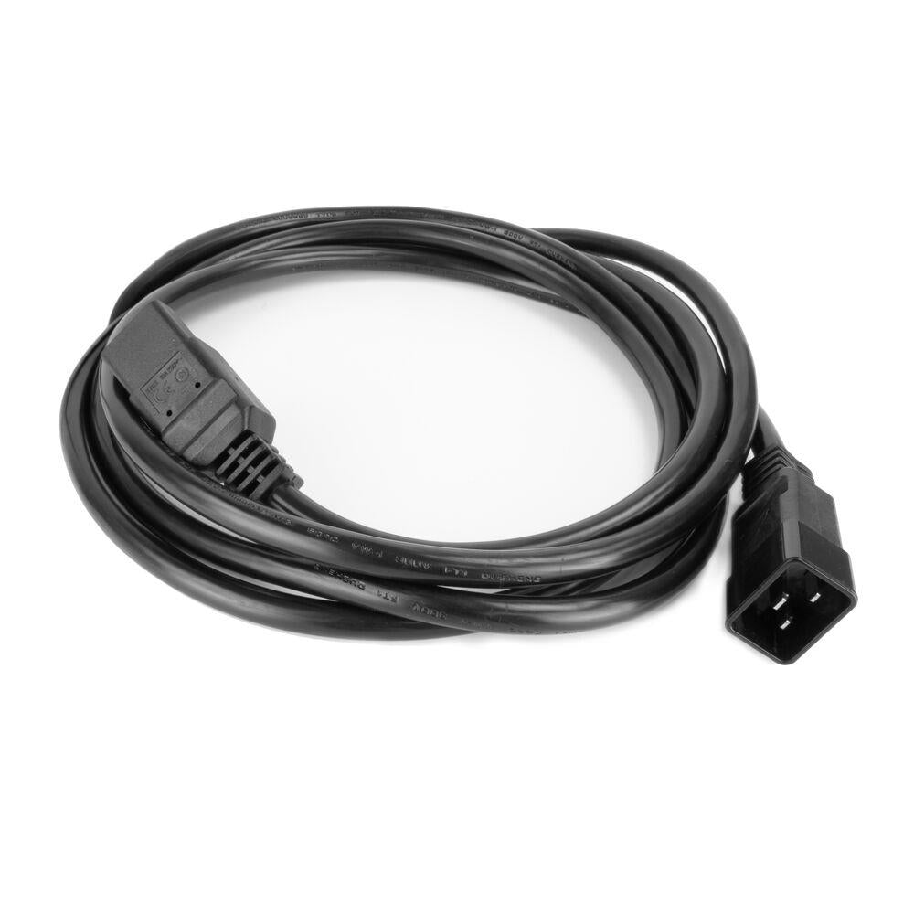Cavo di alimentazione ACT C20 - C21 IEC60320 nero 1 m