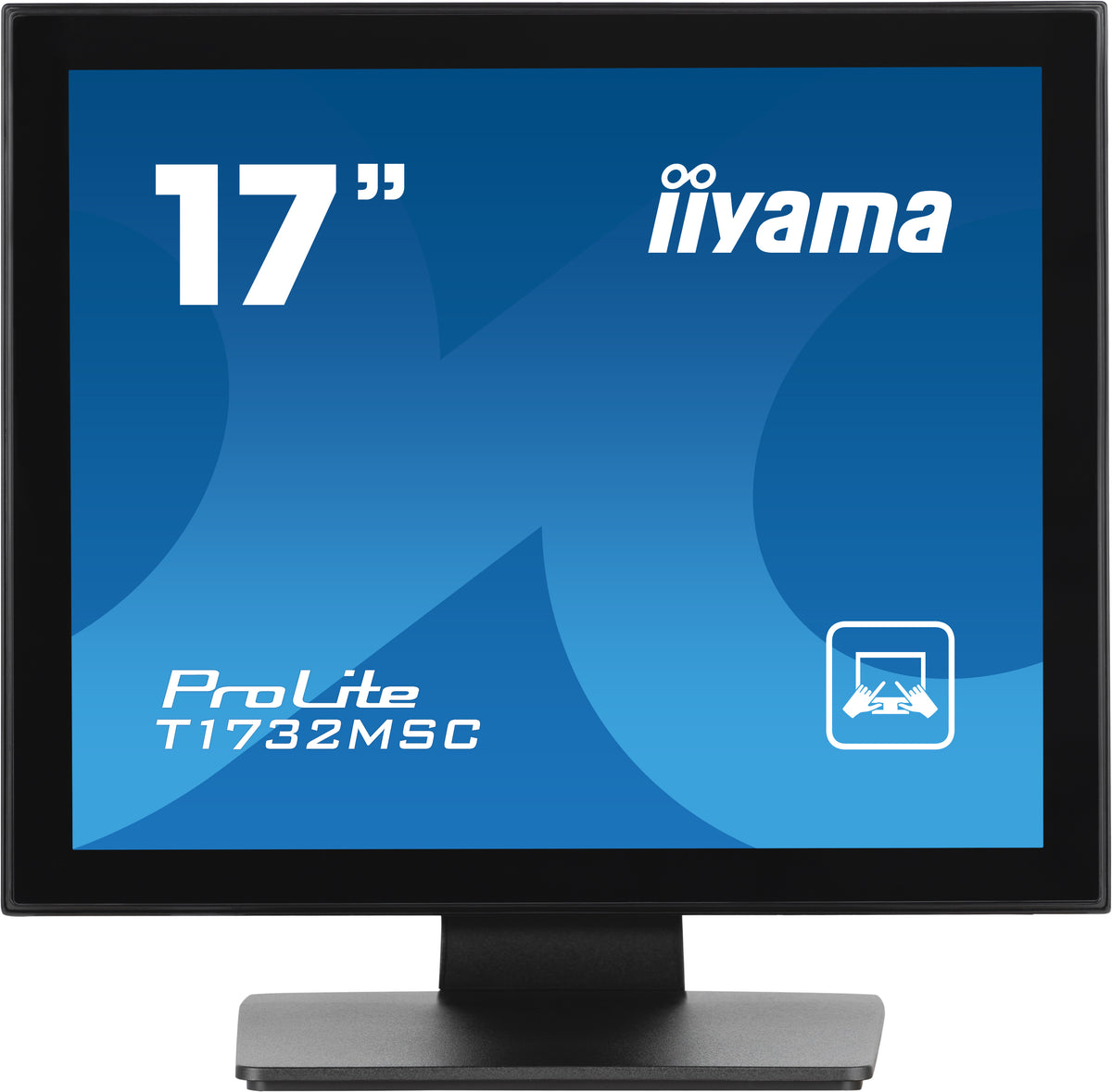iiyama ProLite T1732MSC-B1SAG Computerbildschirm 43,2 cm (17") 1280 x 1024 Pixel Full HD LED Touchscreen Tisch Schwarz