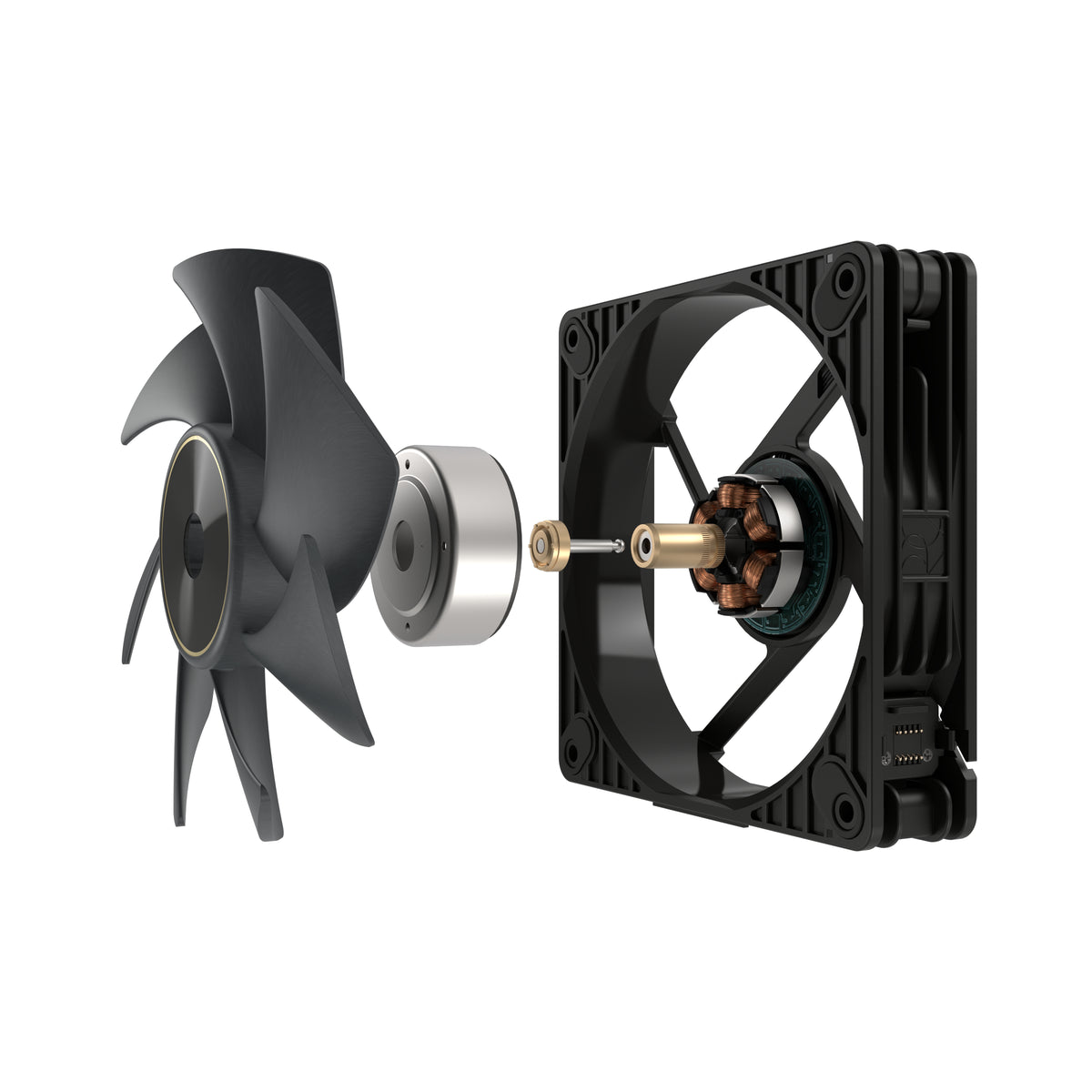 ASUS ProArt PF120 Fan PWM Black 3in1 Computergehäuse Ventilator 12 cm Schwarz 3 Stück(e)
