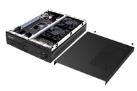 Shuttle Slim PC DH610 , S1700, 1x HDMI, 2x DP , 1x 2.5" , 2x M.2, 2x LAN (Intel 1G + 2.5G), 2x COM, 24/7 Dauerbetrieb, inkl. VESA