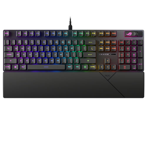 ASUS ROG STRIX SCOPE II Tastatur Gaming USB AZERTY Französisch Schwarz