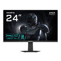 GIGABYTE GS24F14 24” FHD Gaming-Monitor - 1920 x 1080, 144Hz, 1ms, 300 cd/m², HDMI 1.4, DisplayPort 1.2