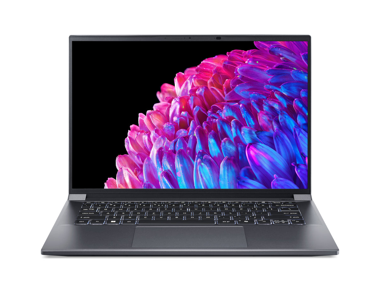 Acer Swift SFX14-72G-50P2 Intel Core Ultra 5 125H Laptop 36,8 cm (14.5") 2.8K 32 GB LPDDR5-SDRAM 1 TB SSD NVIDIA GeForce RTX 3050 Wi-Fi 6 (802.11ax) Windows 11 Pro Grau