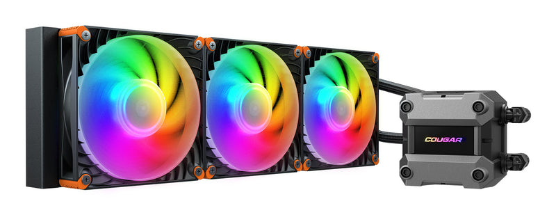 COUGAR CPU Wasserkühlung Poseidon Ultra 240, ARGB, Schwarz