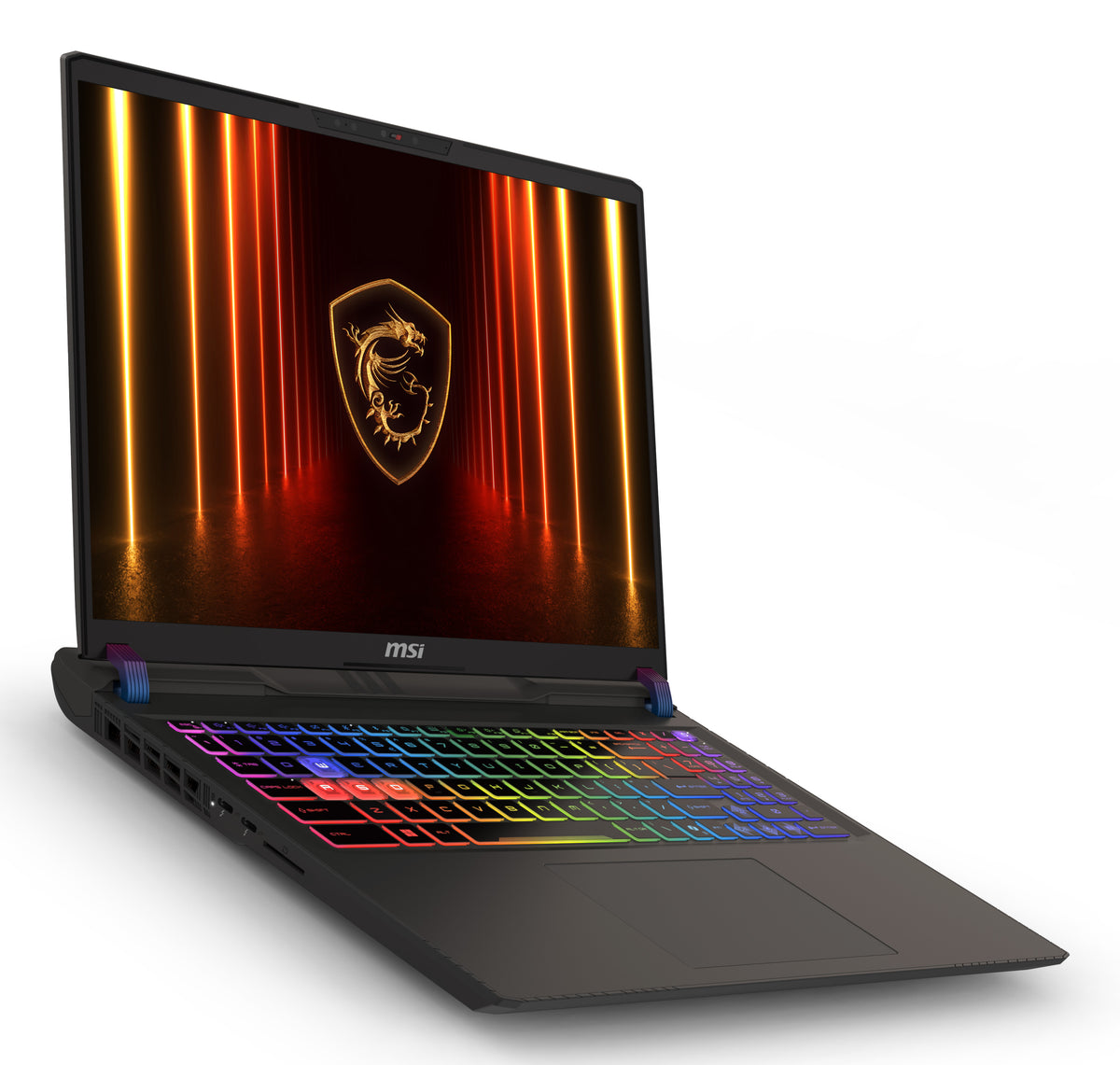 MSI Vector 18 HX AI A2XWJG-657 Intel Core Ultra 9 275HX Laptop 45,7 cm (18") Quad HD+ 32 GB DDR5-SDRAM 2 TB SSD NVIDIA GeForce RTX 5090 Wi-Fi 7 (802.11be) Windows 11 Home Grau