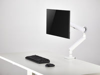 Equip 17"-35" Premium Monitor Schreibtischhalterung, Weiß