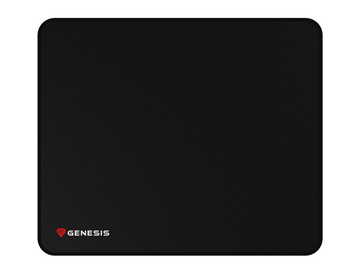 GENESIS Carbon 500 M Logo Gaming-Mauspad Schwarz
