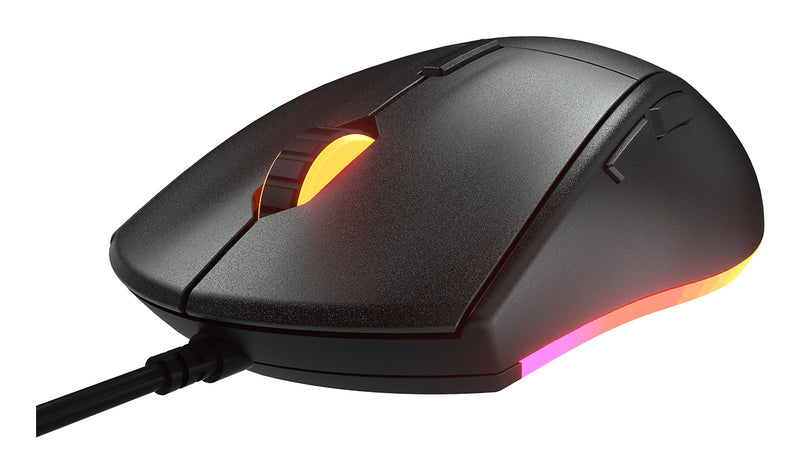 COUGAR Gaming Maus, MINOS EX, RGB, Kabelgebunden, Schwarz