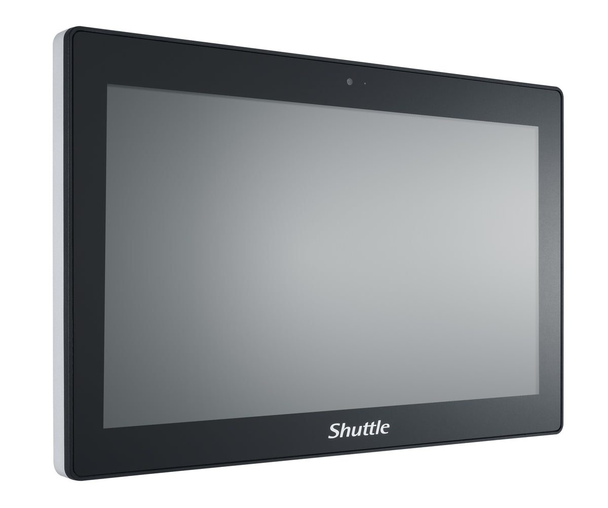 Shuttle All-In-One Panel PC Barebone P15WL01-i5 blau, 15.6" Multi-Touch-Screen, i5-8365UE, 2xLAN, IP65, lüfterlos, 24/7 Dauerbetrieb