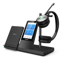 Yealink WH66 Dual UC Kopfhörer Kabellos Kopfband Büro/Callcenter USB Typ-A Bluetooth Ladestation Schwarz