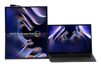ASUS ZenScreen Fold OLED MQ17QH Computerbildschirm 43,9 cm (17.3") 2560 x 1920 Pixel Quad HD Silber