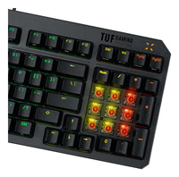 ASUS TUF Gaming K3 Gen II Tastatur USB QWERTY Französisch Schwarz